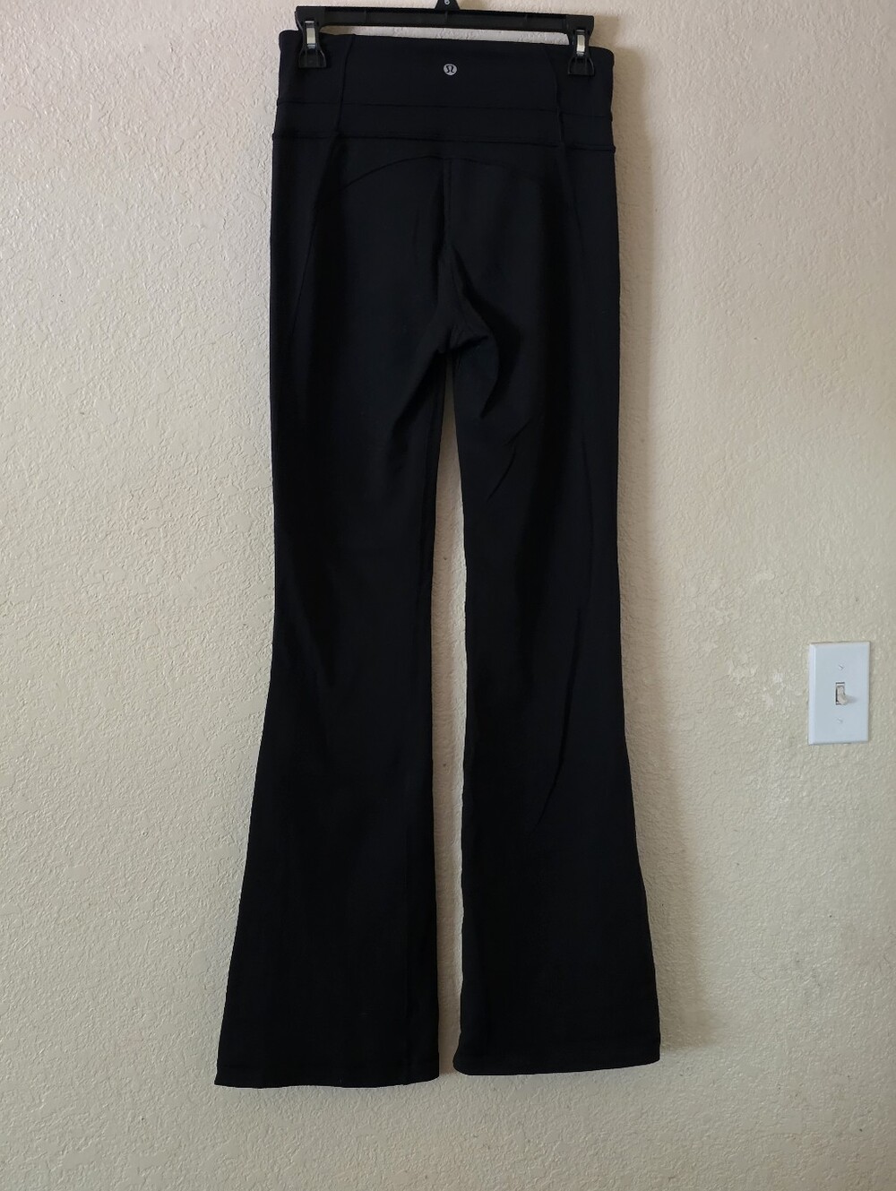 lululemon athletica Black  Flare Yoga Pants Size 6